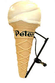Peter's Ice Cream Cone Shop Light
