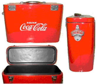 Coca Cola Airline Cooler 1940